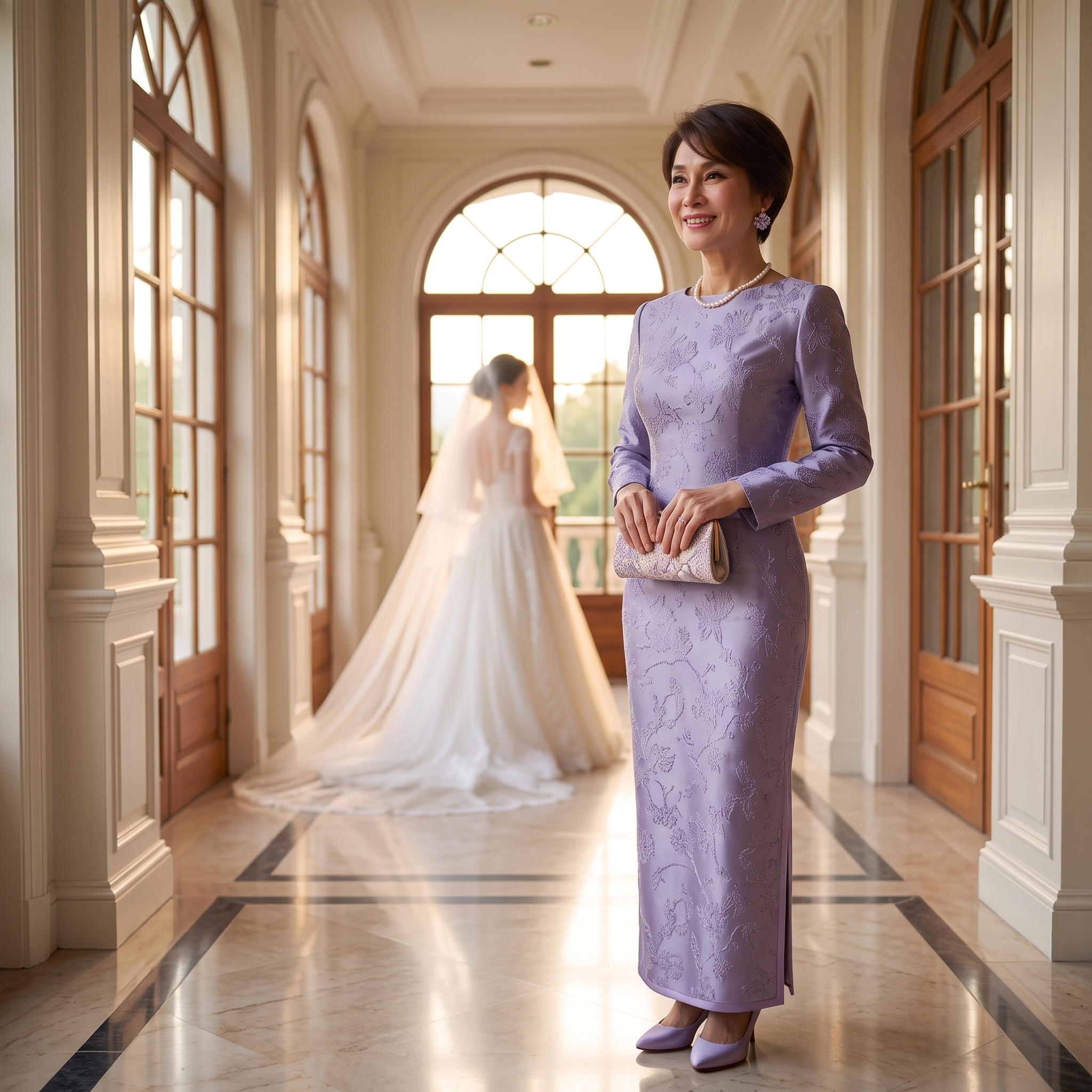 結婚式のお母様